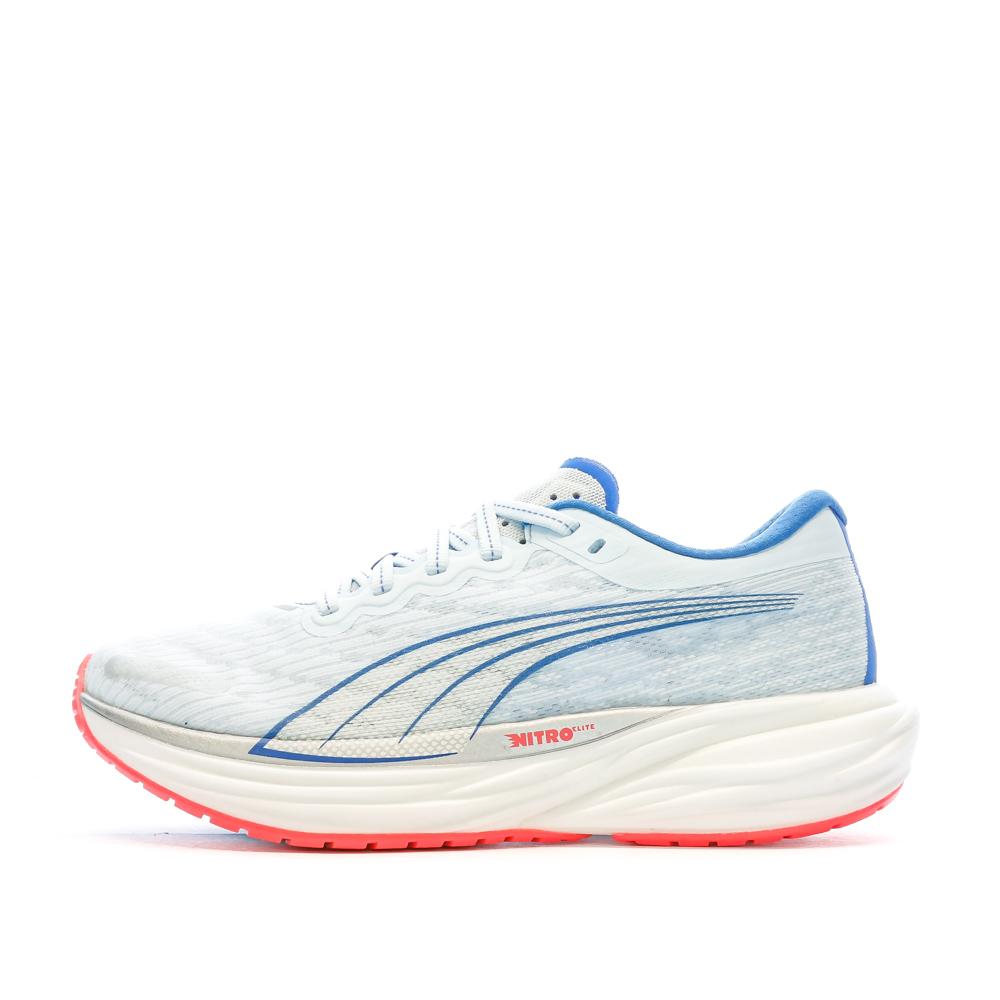 Chaussures de Running Bleu Femme Puma Deviate Nitro 2 pas cher