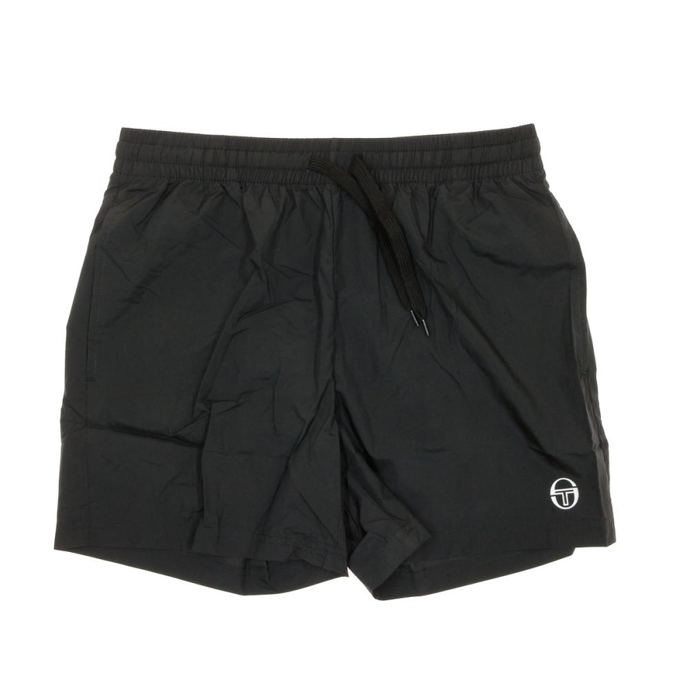 Short De Bain Noir/Blanc Homme Sergio Tacchini Swim pas cher