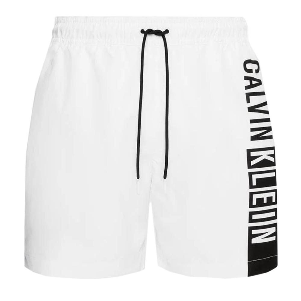 Short de bain Blanc Homme Calvin Klein Drawstring