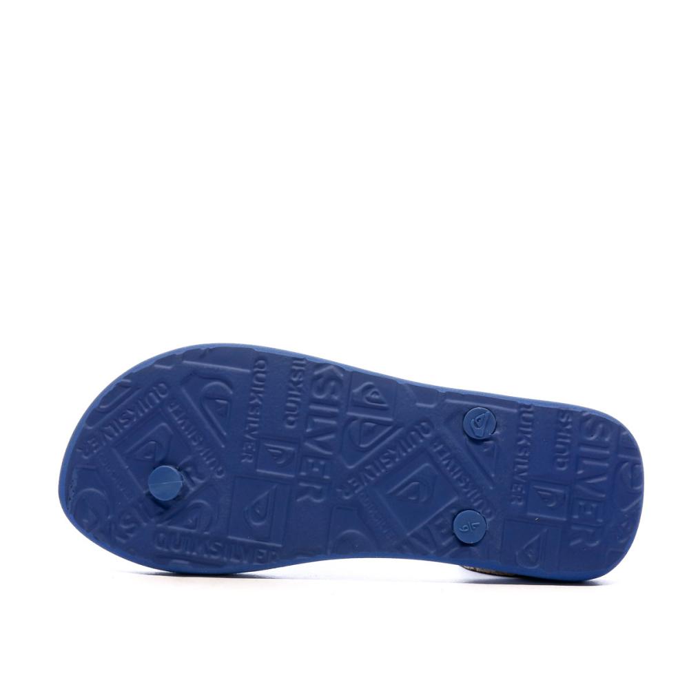 Tongs Bleu Garçon Quiksilver Java vue 2