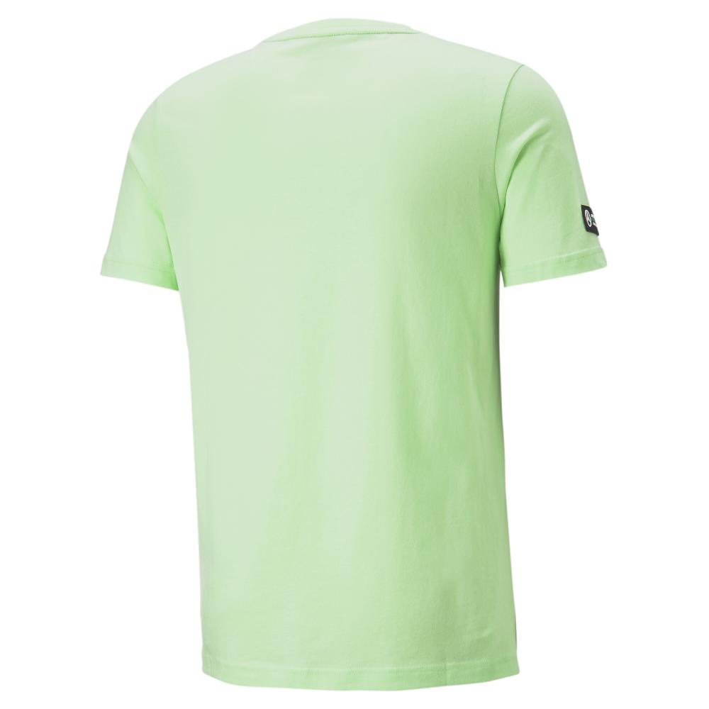 T-shirt Vert Homme Puma Mercedes Mapf1 vue 2