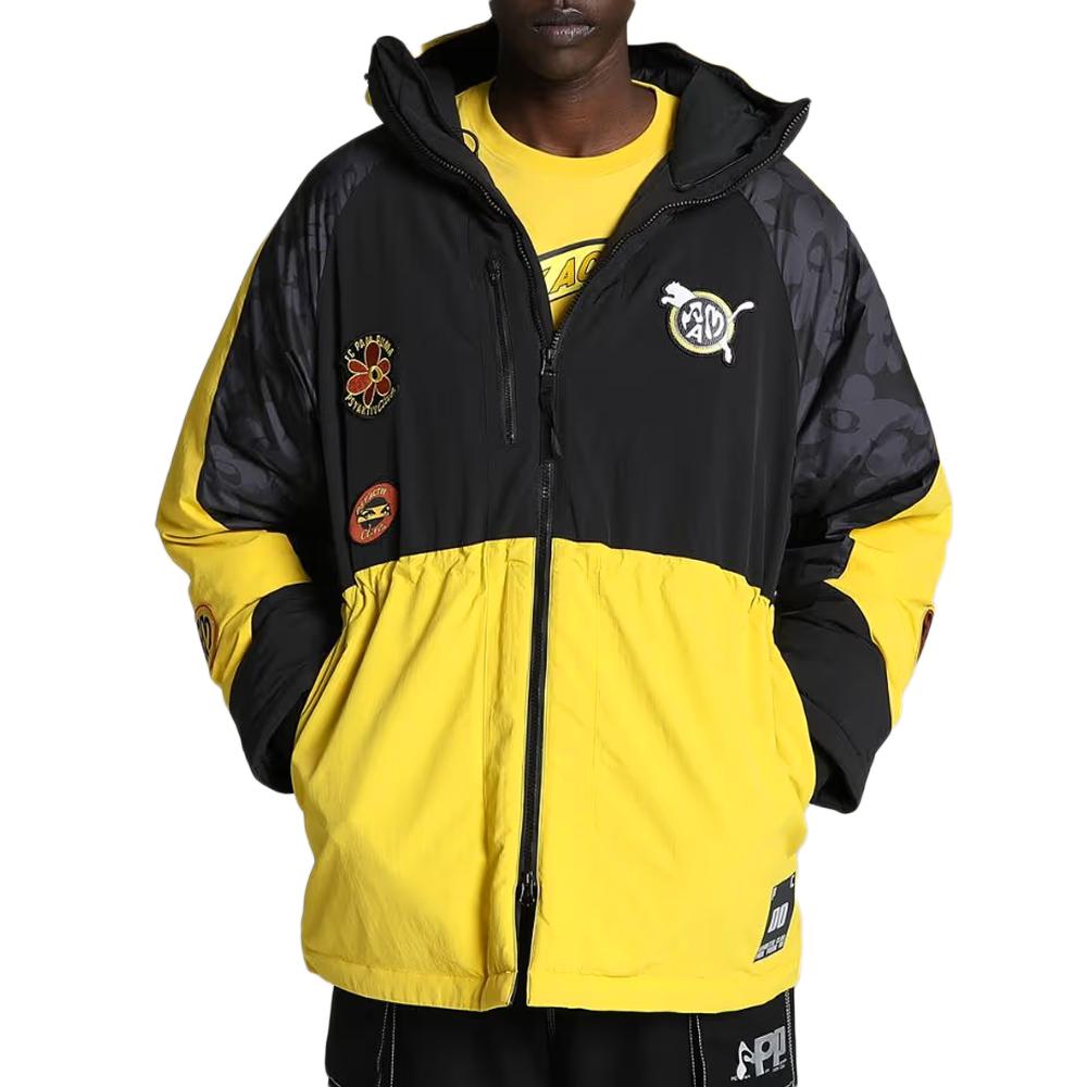 Blouson Jaune/Noir Homme Puma Vestes Homme Puma X Perks and Mini pas cher