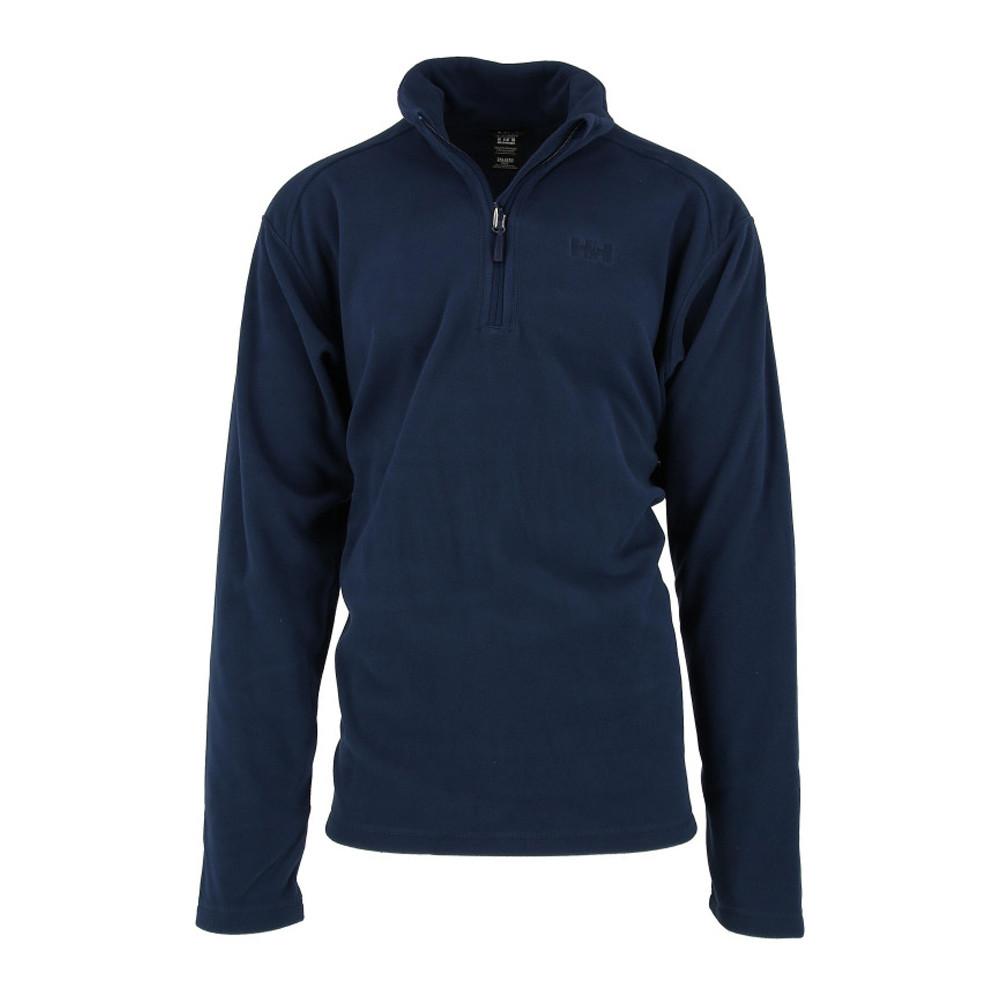 Polaire 1/2 zip Marine Homme Helly Hansen Fleece pas cher