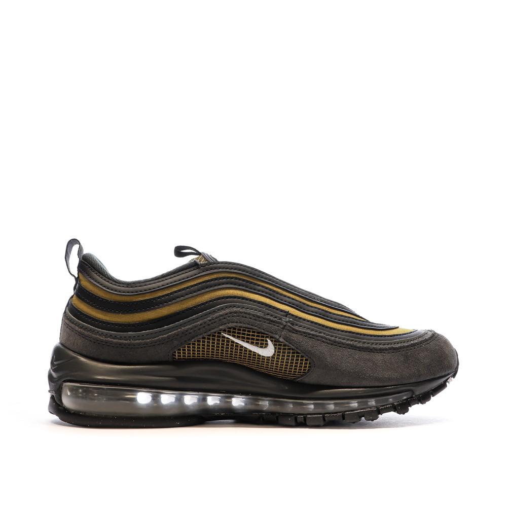 Baskets Grise/Moutarde Homme Nike Air Max 97 vue 2