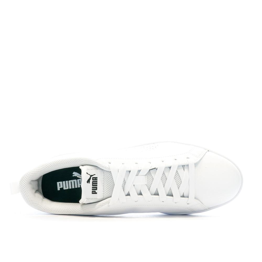 Baskets Blanches Homme Puma Smash Ace vue 4