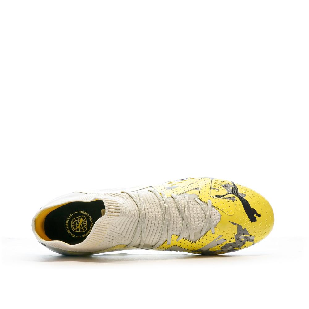 Chaussures Football Jaune/Gris Homme Future Pro vue 4