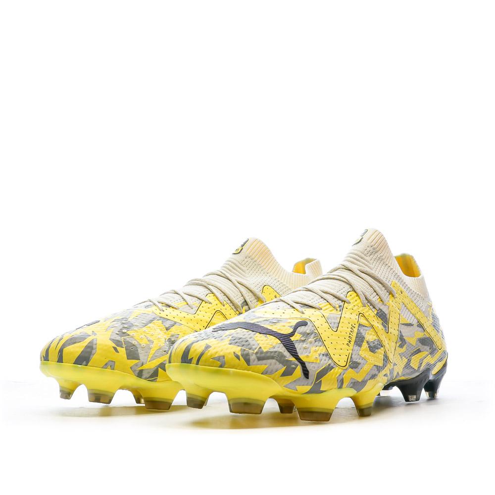 Chaussures Football Jaune/Gris Homme Future Ultimate 107355 vue 6