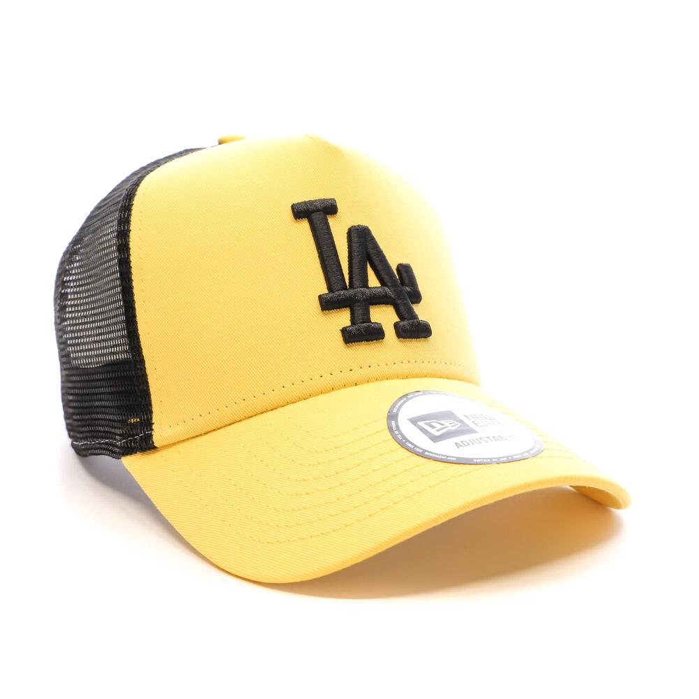 Casquette Jaune/Noir Homme New Era League Trucker Angeles Dodgers vue 2