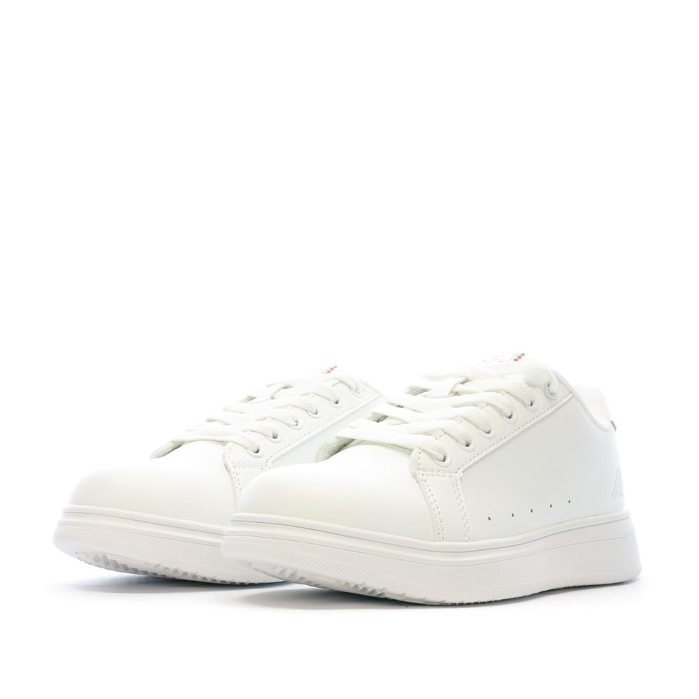 Baskets Blanches Fille Kappa Isabel vue 6