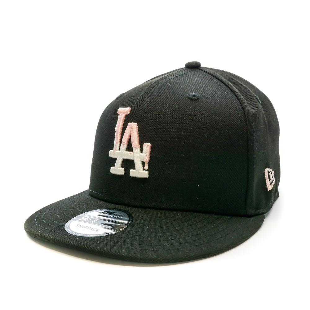 Casquette Noir/Rose Femme New Era La Dodgers Team Drip pas cher