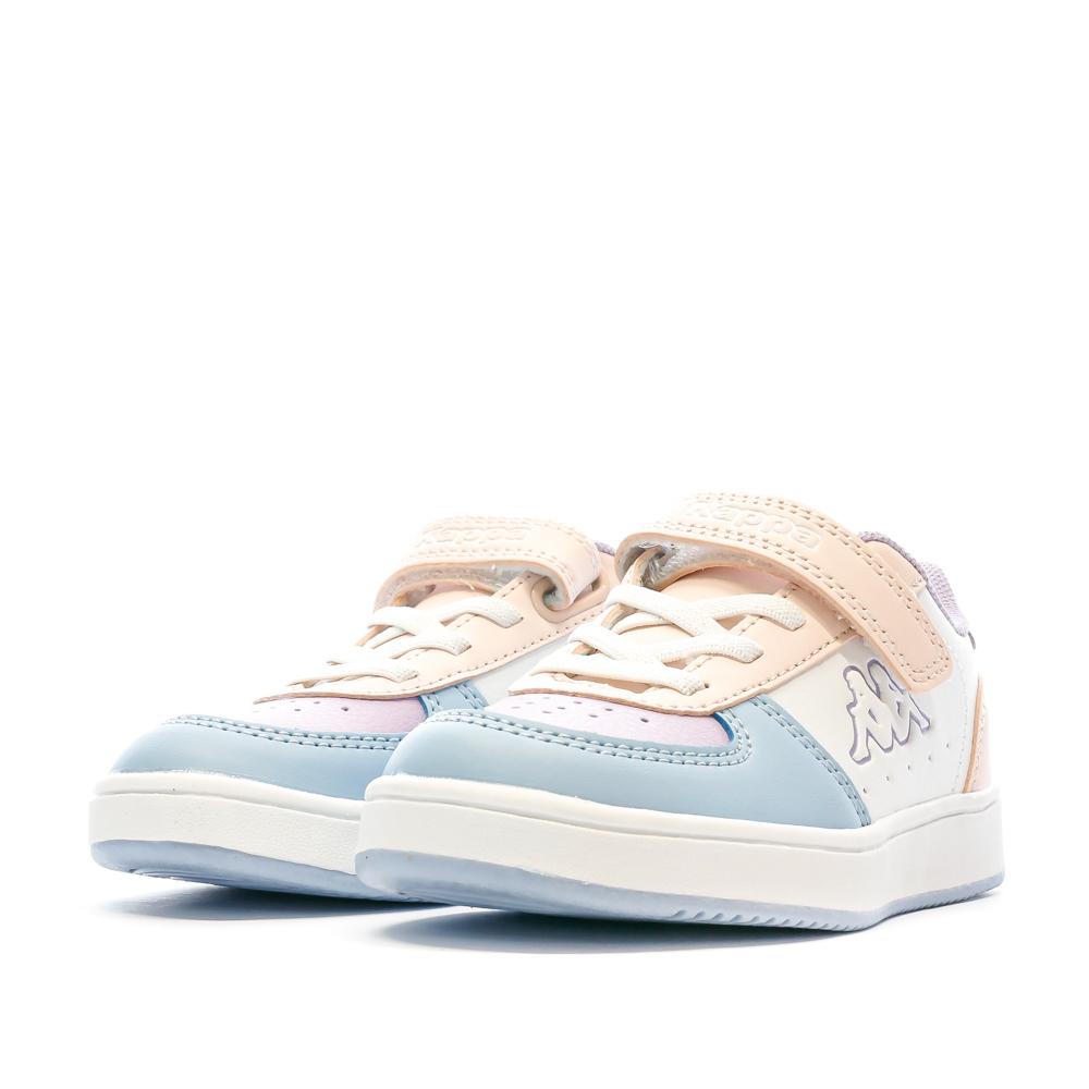 Baskets Rose/Blanc Fille KAPPA Malone vue 6