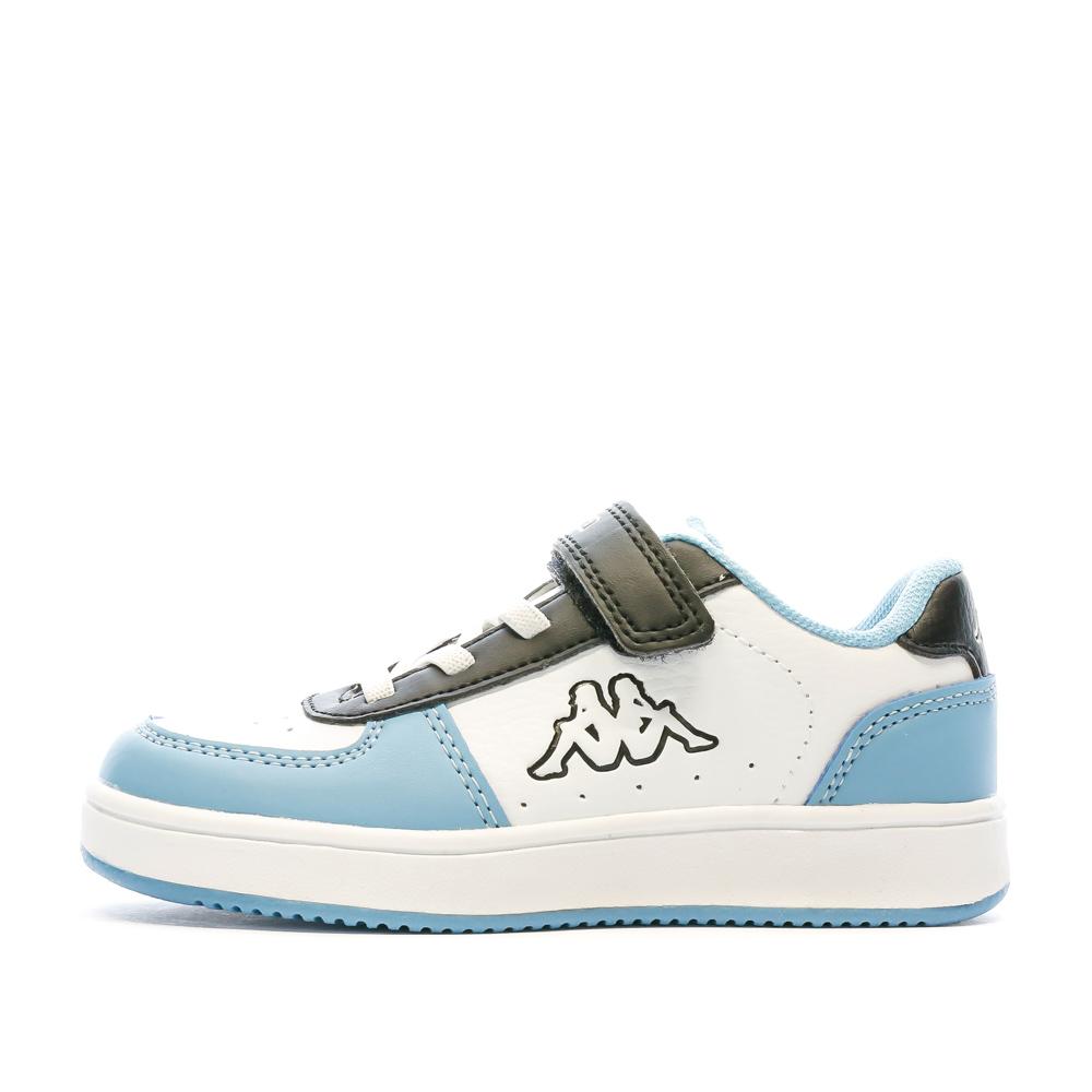 Baskets Bleu/Blanc Garçon KAPPA Malone pas cher