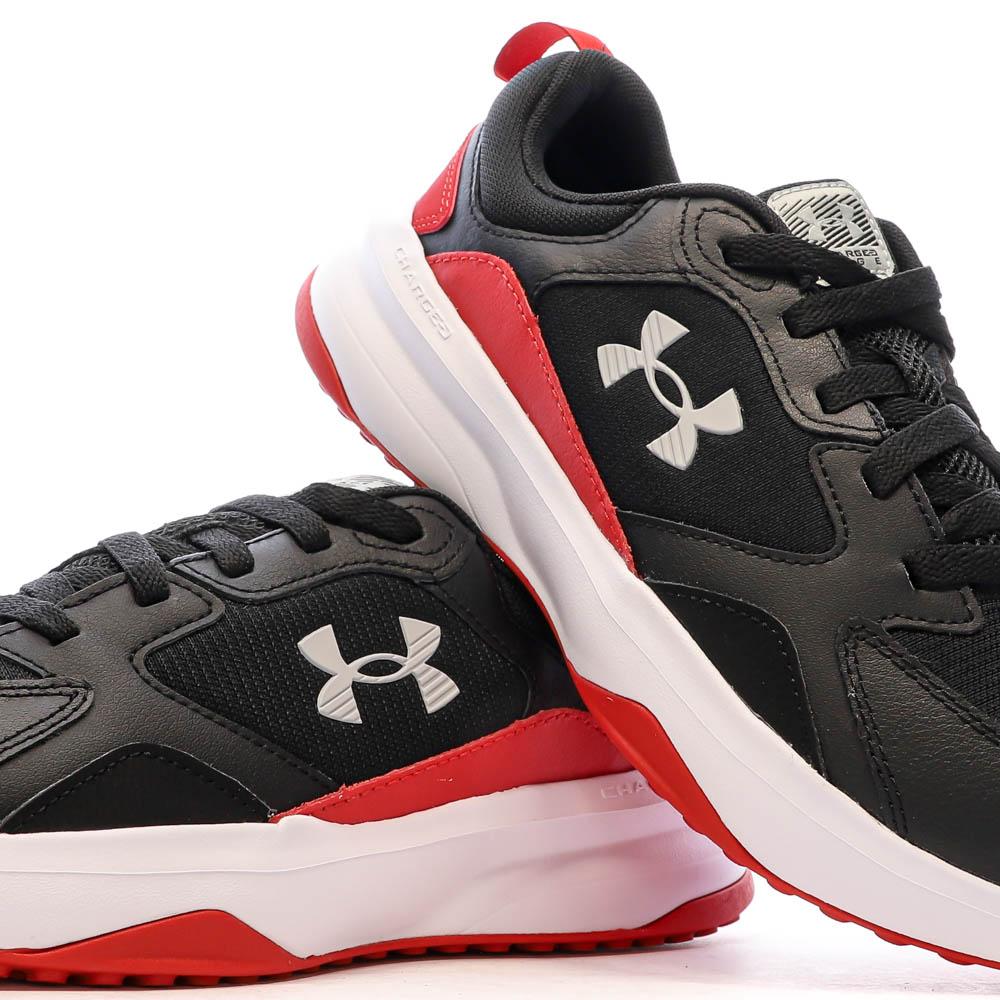 Chaussures de Fitness Noire/Rouge Homme Under Armour Charged Edge vue 7