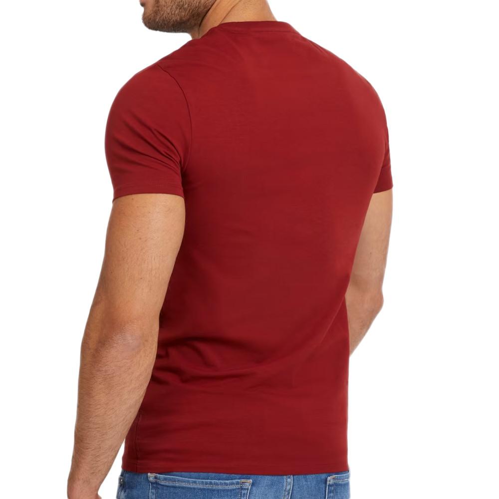 T-shirt Rouge Homme Guess Core vue 2