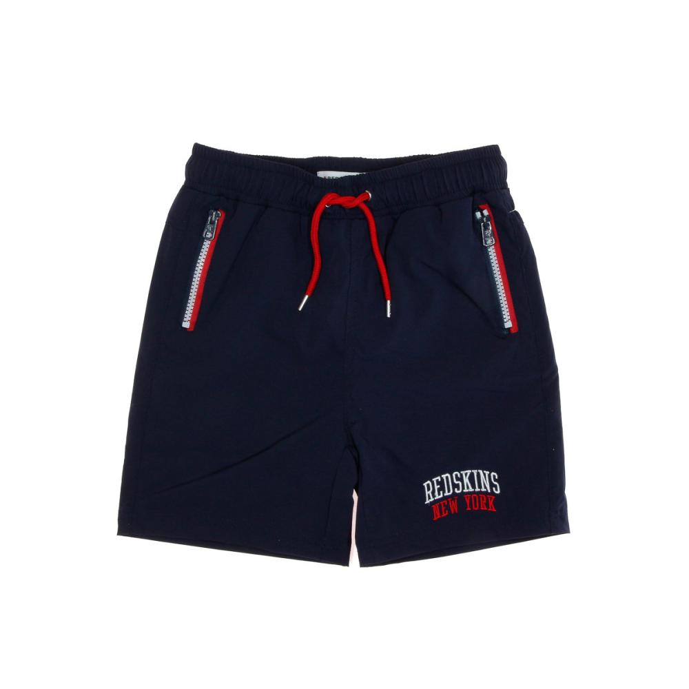 Short de bain Navy Garçon Redskin JR pas cher