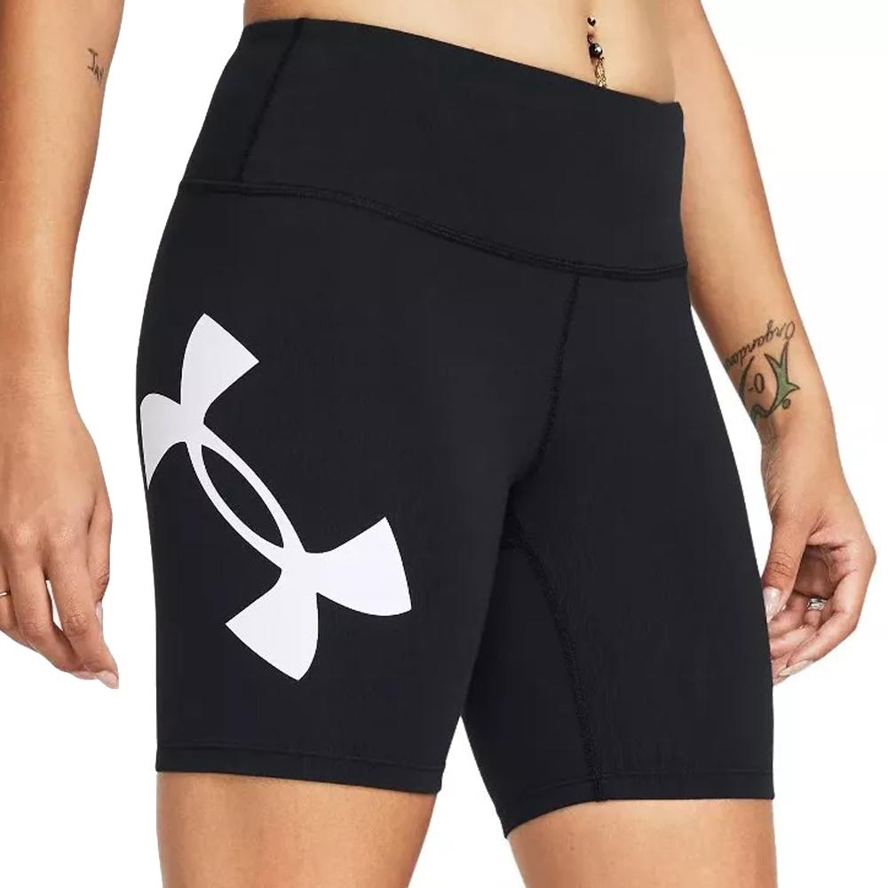 Short Noir Femme Under Armour Campus pas cher