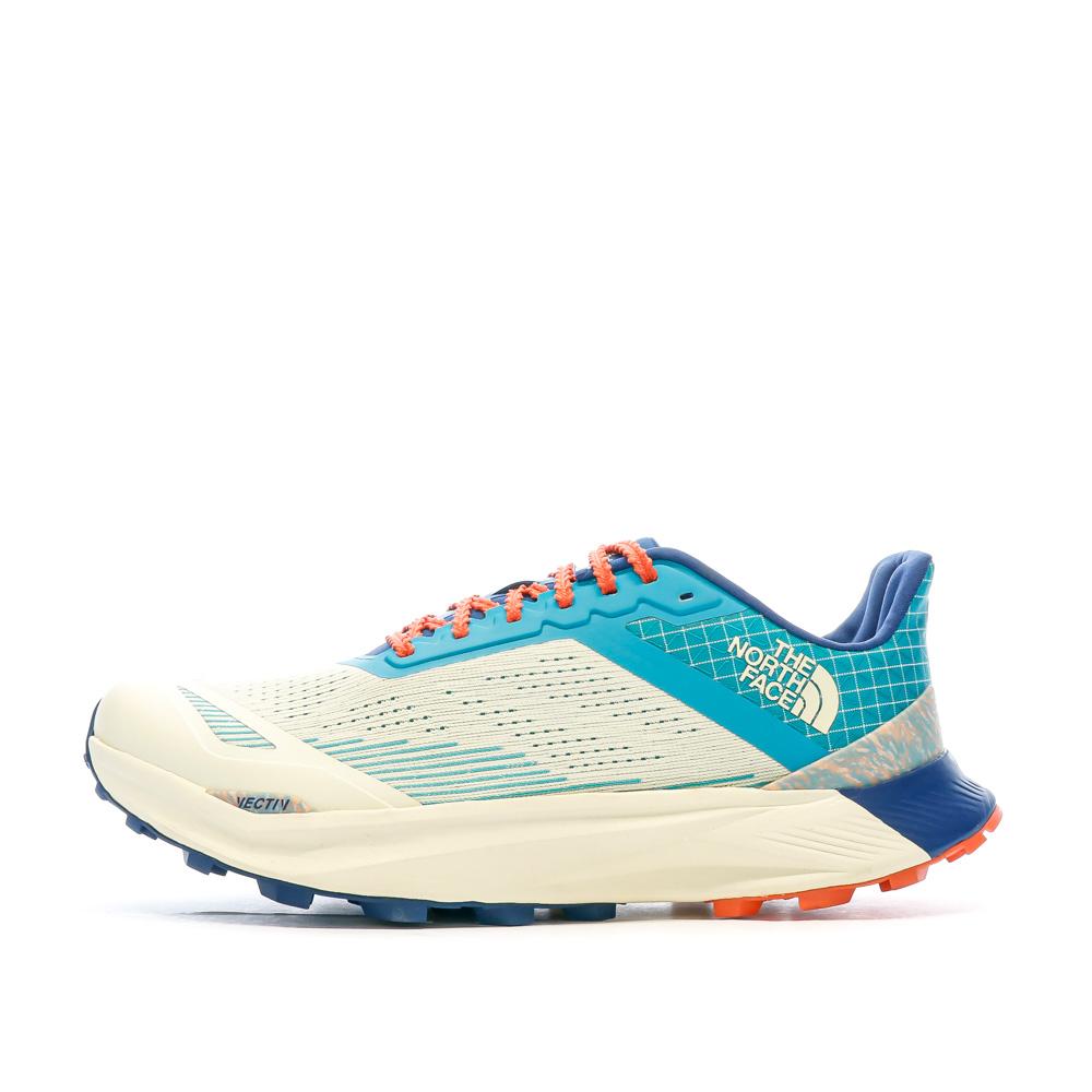 Chaussures de Trail Écru/Bleu Homme The North Face Infinite 2 pas cher