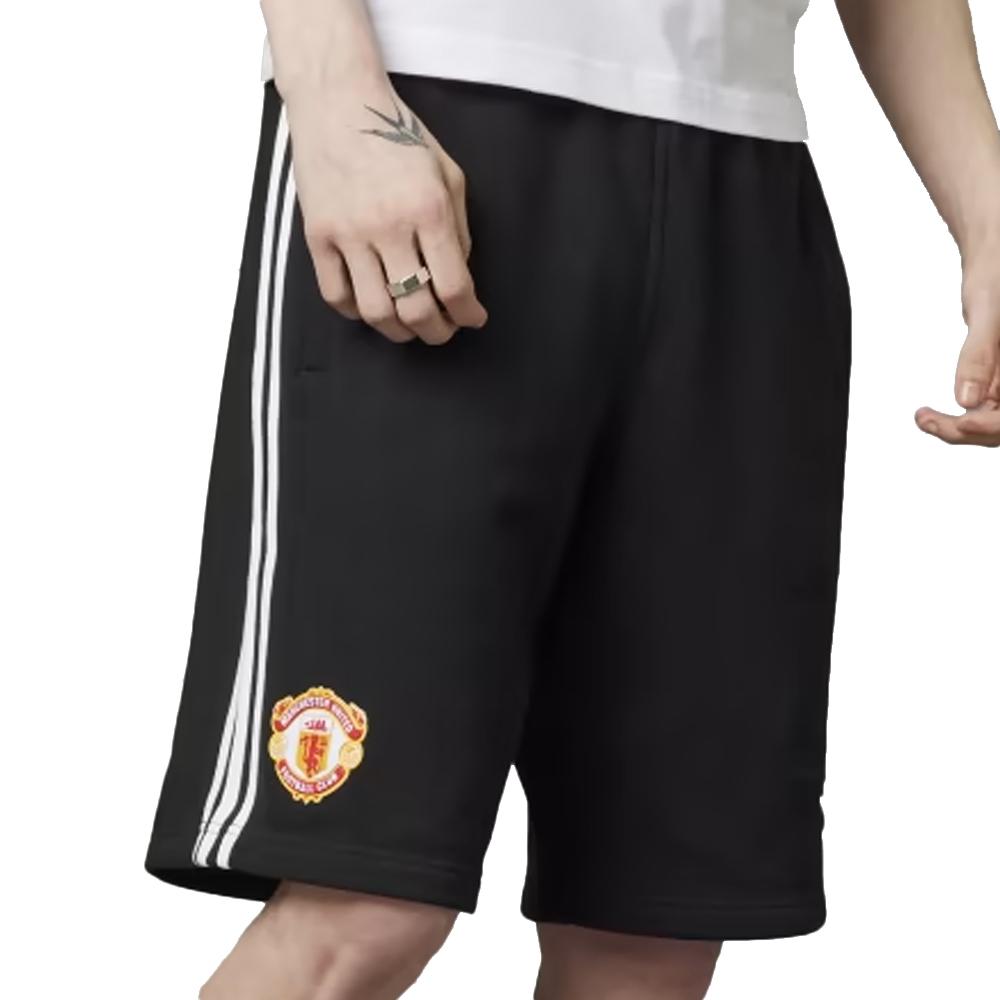 Manchester United Short Noir Homme Adidas IP5546 pas cher