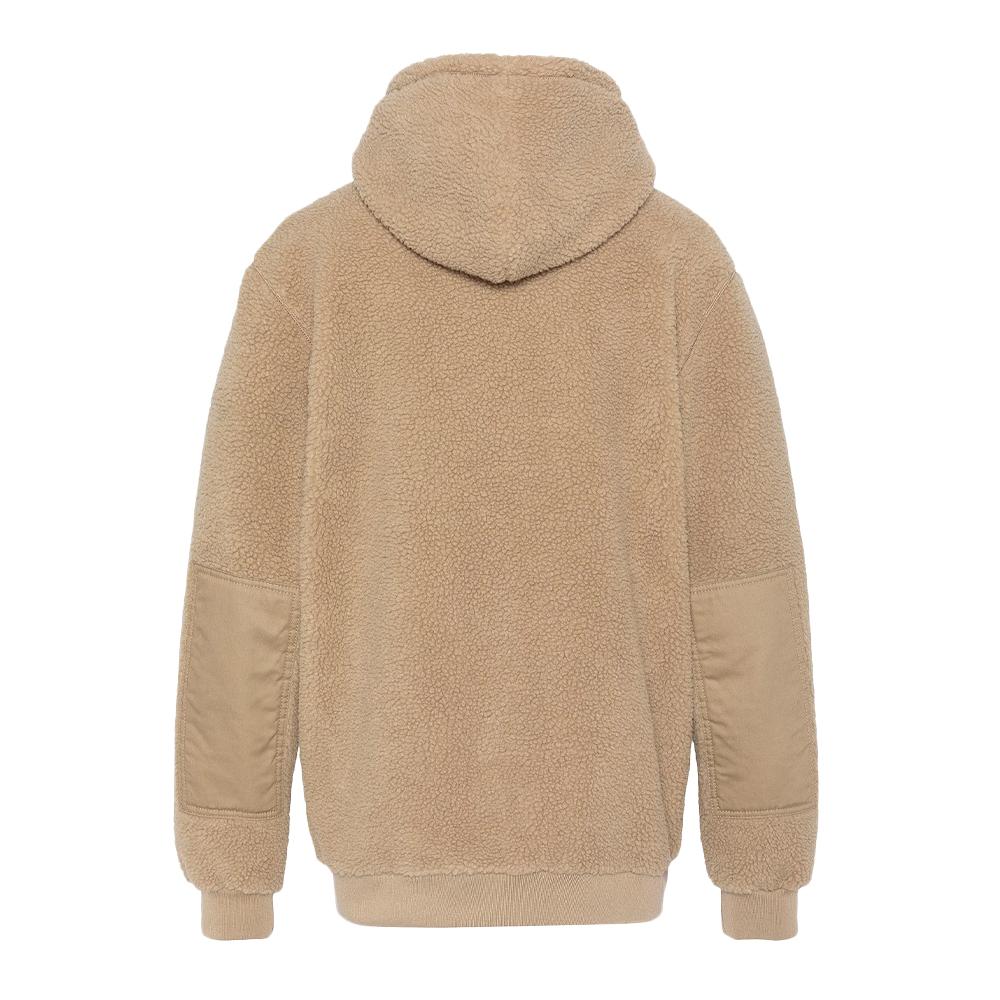 Sweat Sherpa Beige Homme Schott SWWILLOW2 vue 2