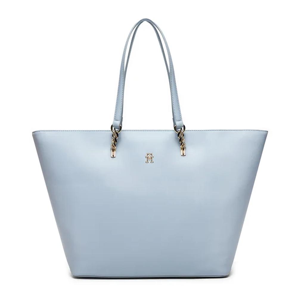 Sac à Main Bleu Clair Femme Tommy Hilfiger Refined pas cher