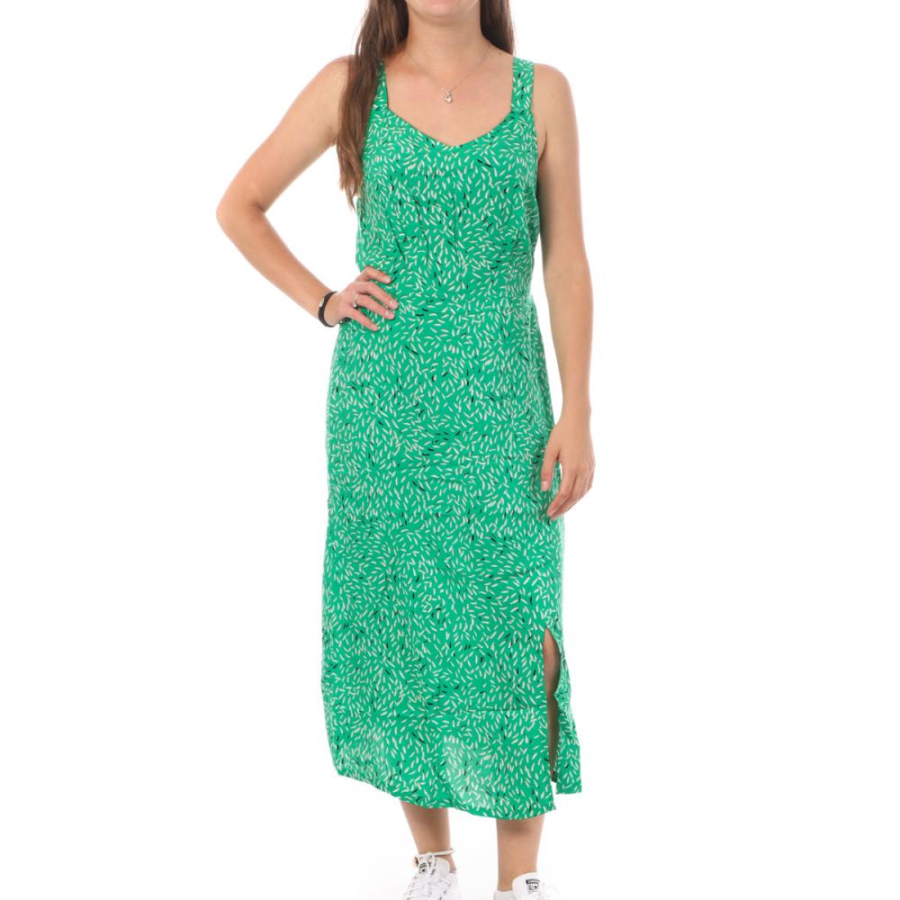 Robe Verte à Motifs Femme Vero Moda Easy Strap pas cher