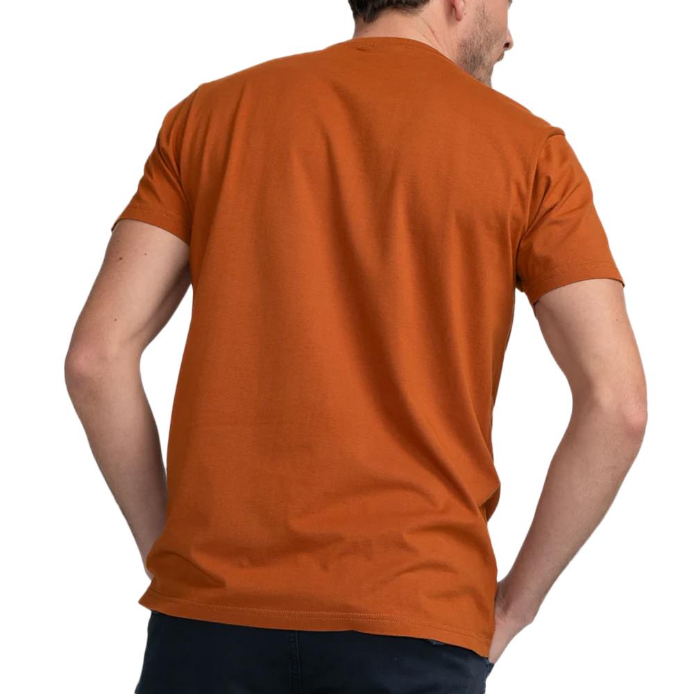 T-shirt Terracotta Homme Petrol Industries TSR002 vue 2