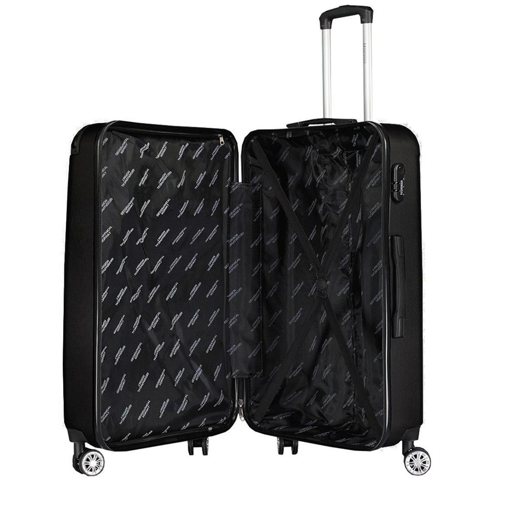 Valise Noire Geographical Norway Sunlighteo 24 pouces vue 2