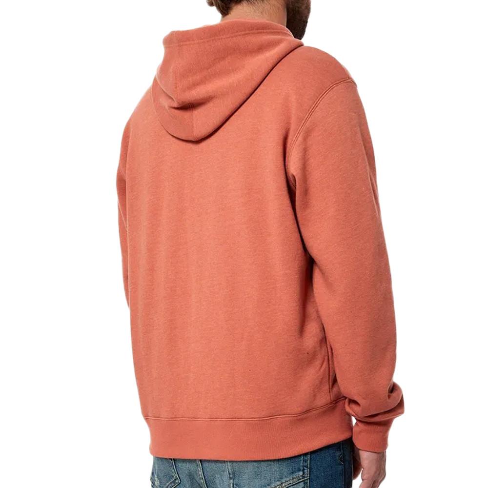 Sweat Zippé Orange Homme Kaporal Byla vue 2