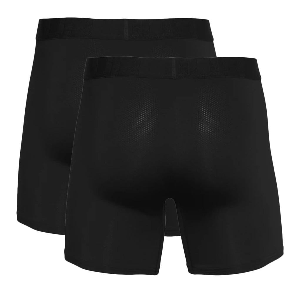 X2 Boxers Noirs Homme Under Armour Tech Mesh | Espace des marques