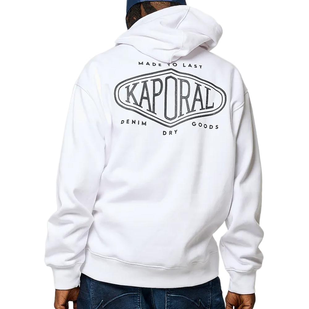 Sweat Capuche Blanc Homme Kaporal VARDOH vue 2