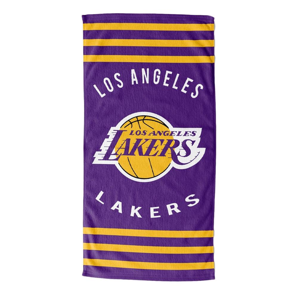 Serviette de Plage Violet Mixte NBA Los Angeles Lakers pas cher