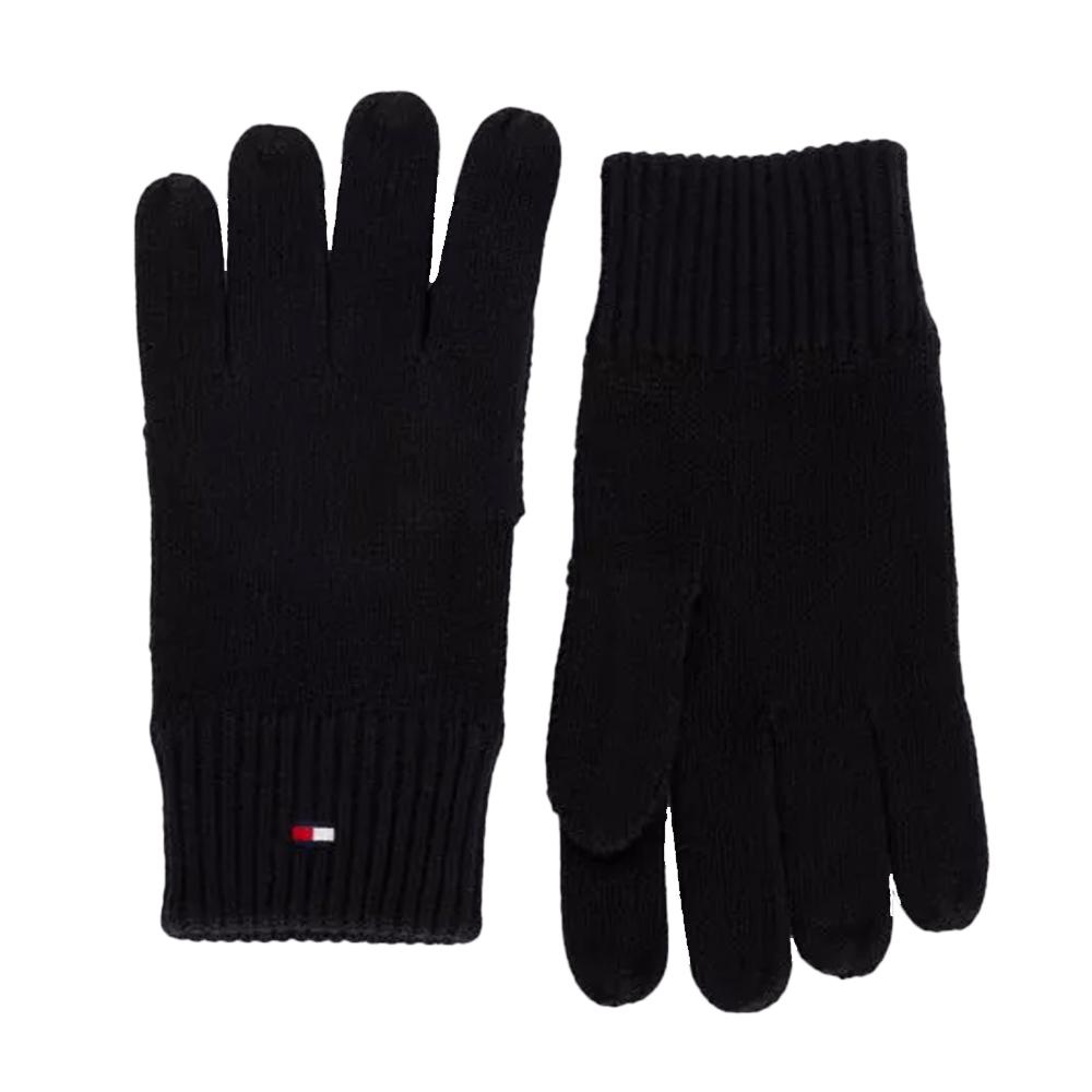 Gants Noir Homme Tommy Hilfiger Glov pas cher