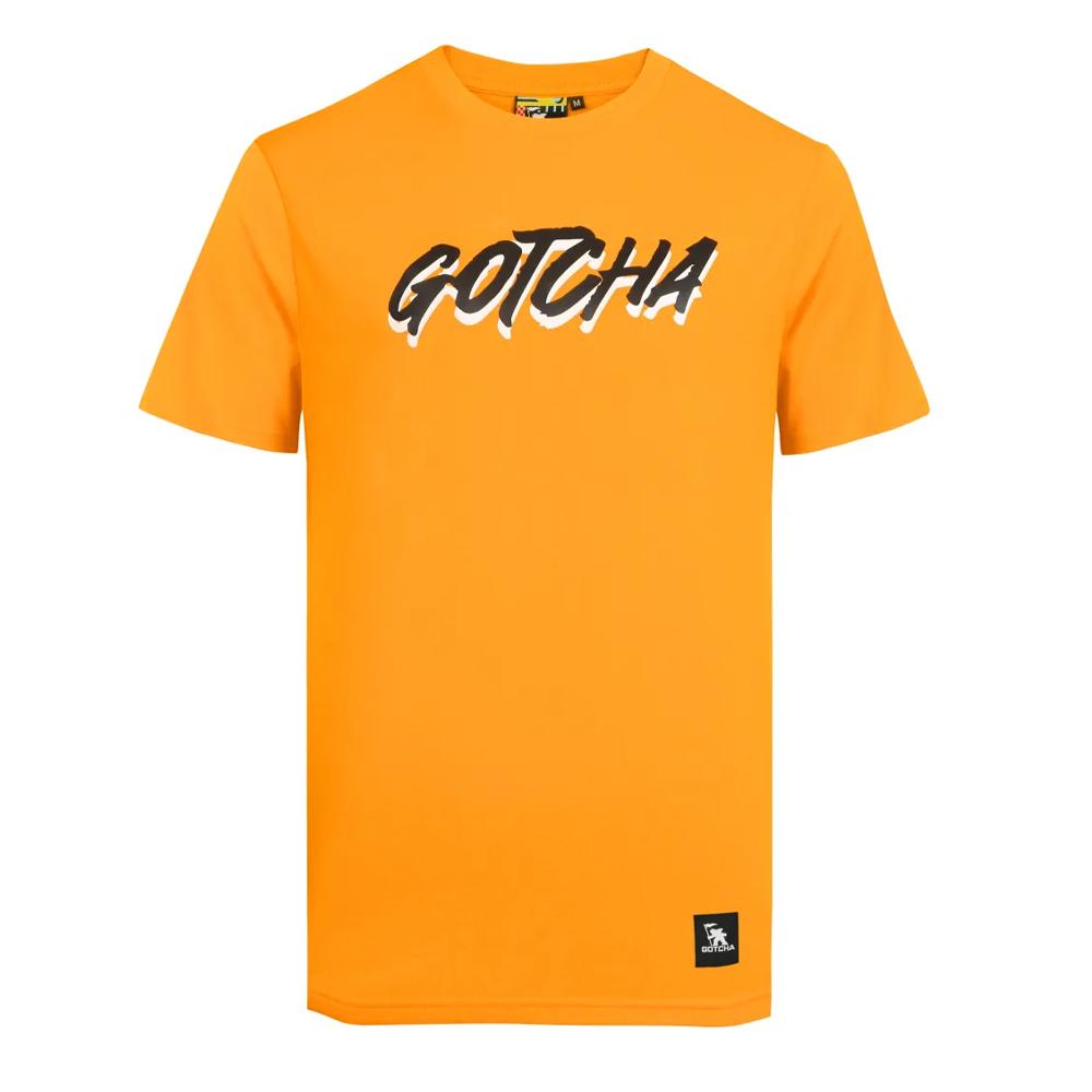 T-shirt Orange Homme Gotcha Yards pas cher