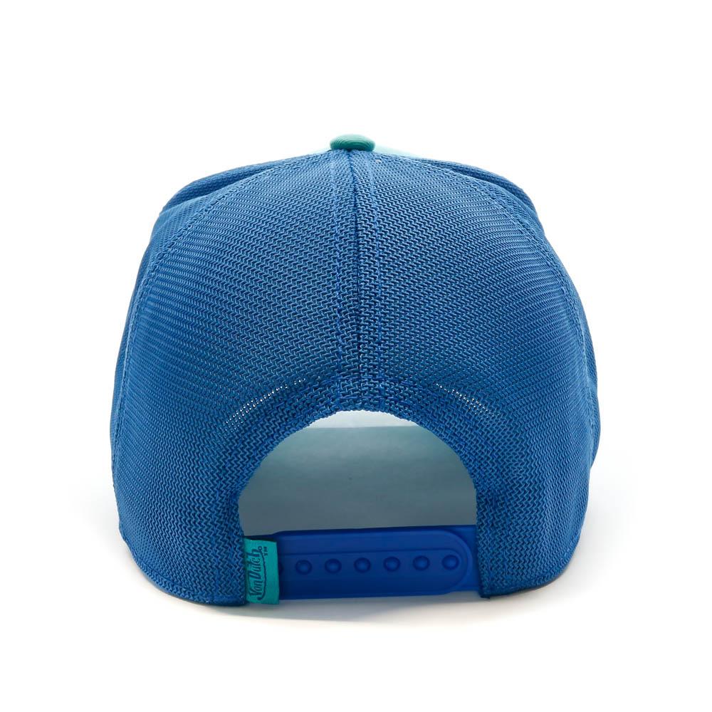 Casquette Bleu Homme Von Dutch Shiny vue 3