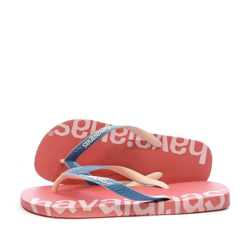 Tongs Rouge Clair Homme Havaianas 4145727 pas cher