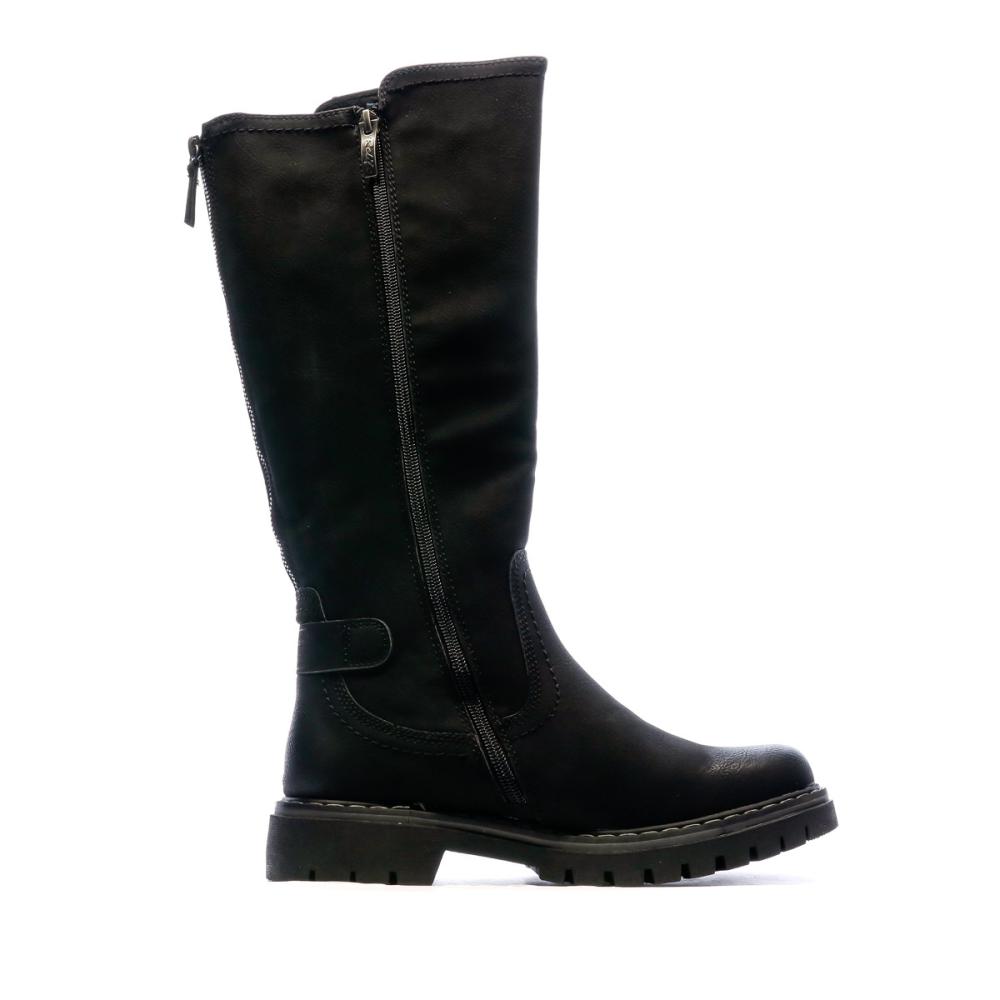 Bottes Noir Femme Relife Janmile vue 2