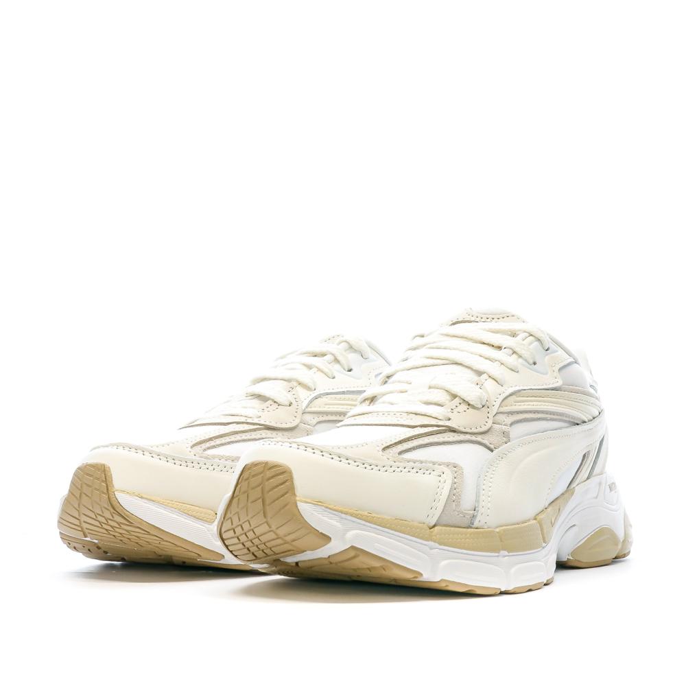 Baskets Blanche/Beige Femme Puma Teveris Nitro vue 6