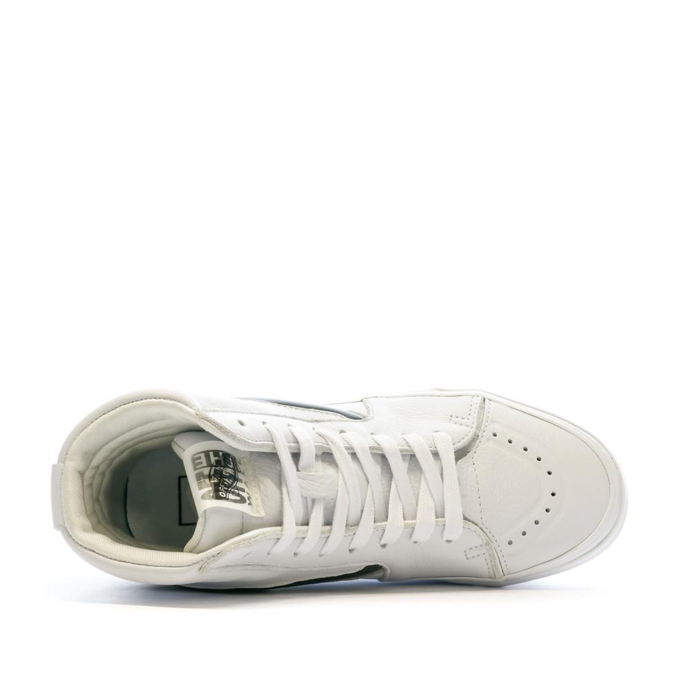 Baskets Blanches Homme Vans Ua Sk8-hi Xl vue 4