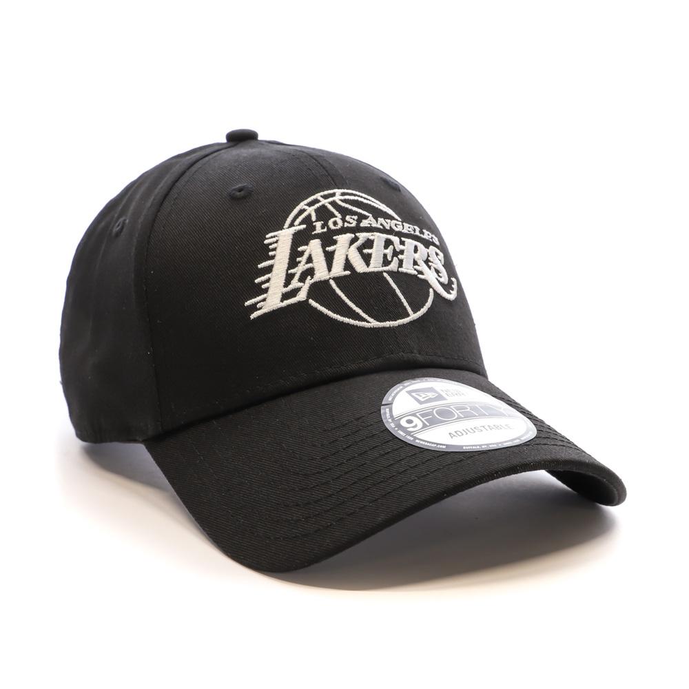 Casquette Noir Homme New Era Nba Essential Outline Los Angeles Lakers vue 2