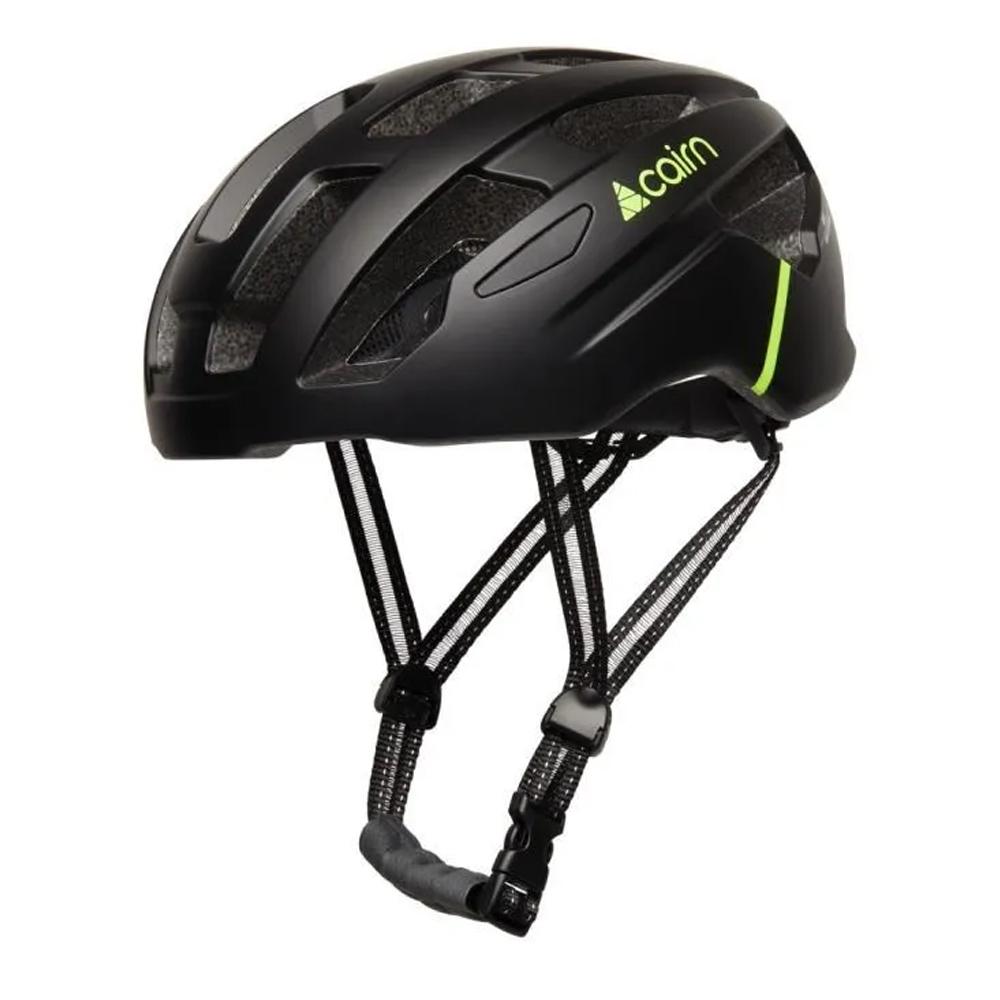 Casque de Vélo Adulte Noir/Jaune Cairn Prism II pas cher