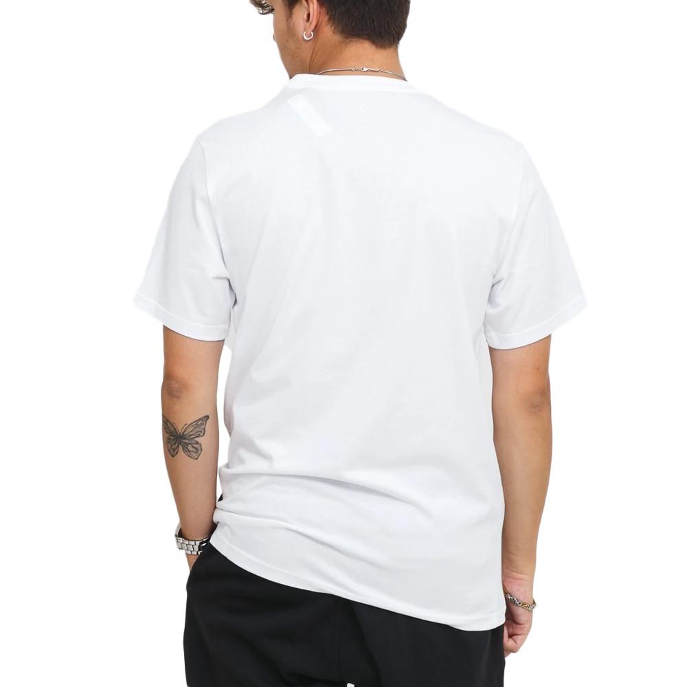 T-shirt Blanc Homme Converse Printed vue 2