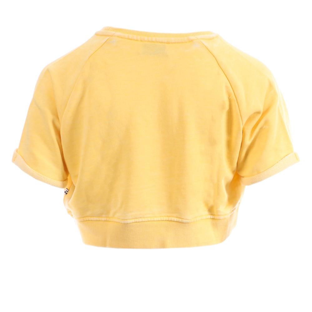 Sweat Court Jaune Fille Le Temps Des Cerises Damina vue 2