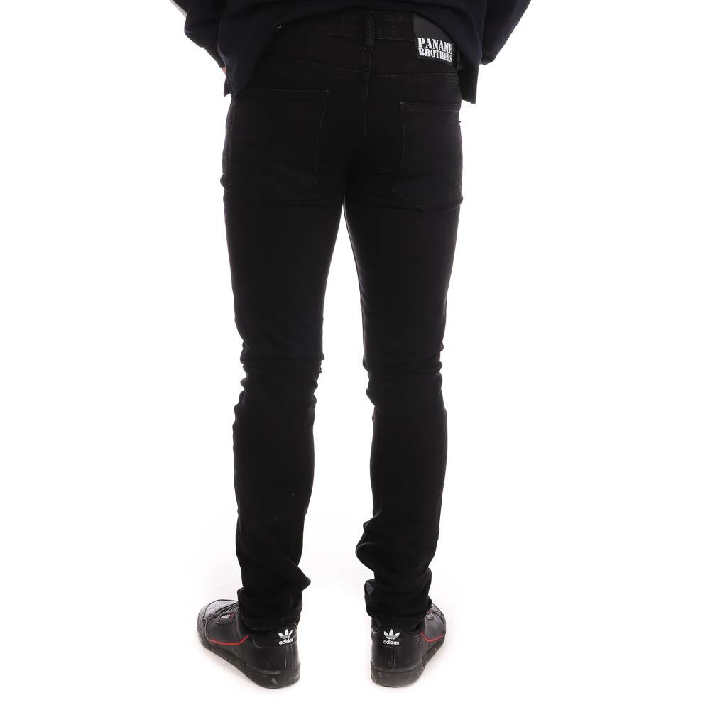 Jean Slim Noir Homme Paname Brothers Jimmy vue 2