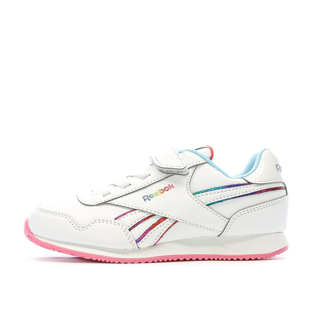 Baskets Blanches Fille Reebok Royal pas cher