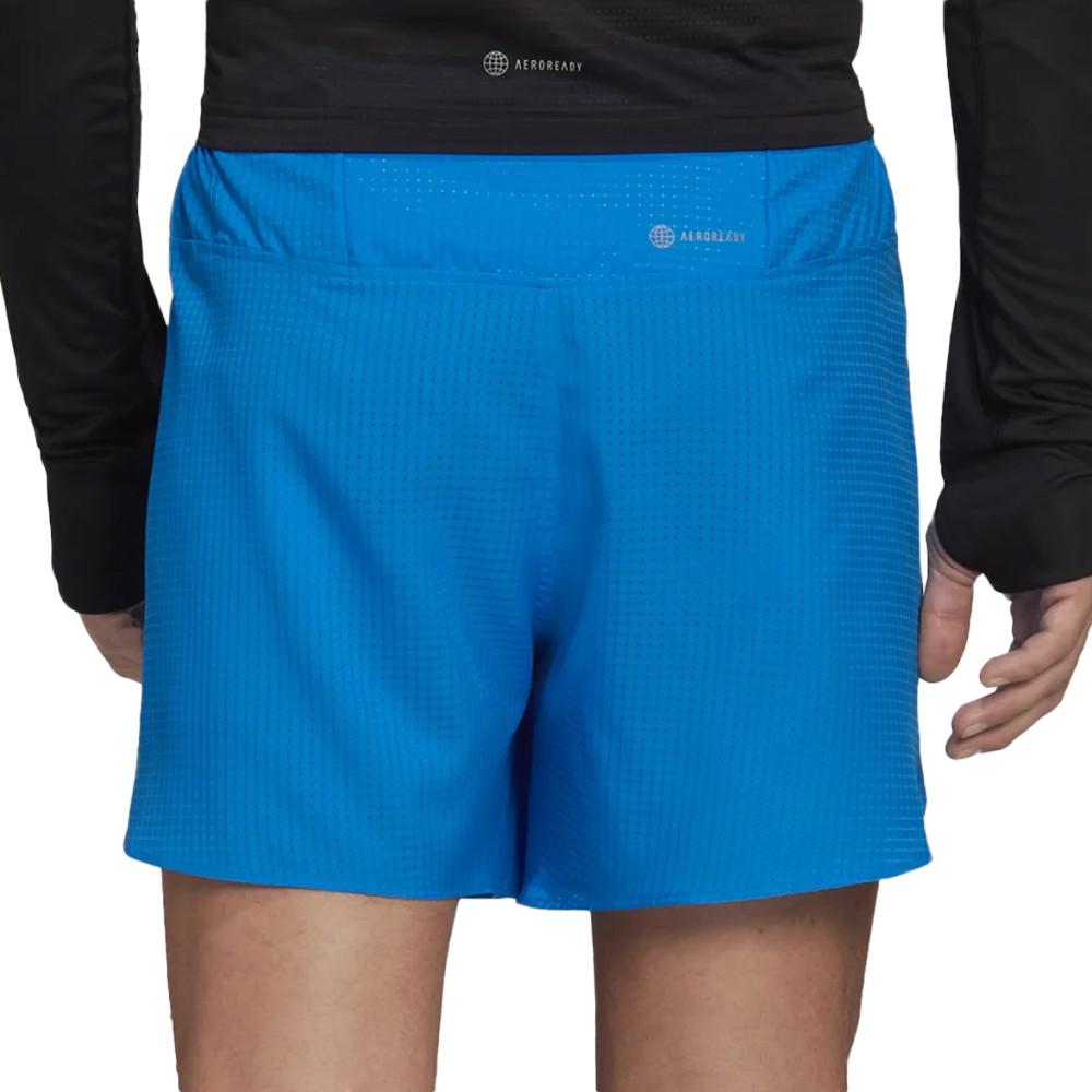 Short de Running Bleu Homme Adidas D4r vue 2