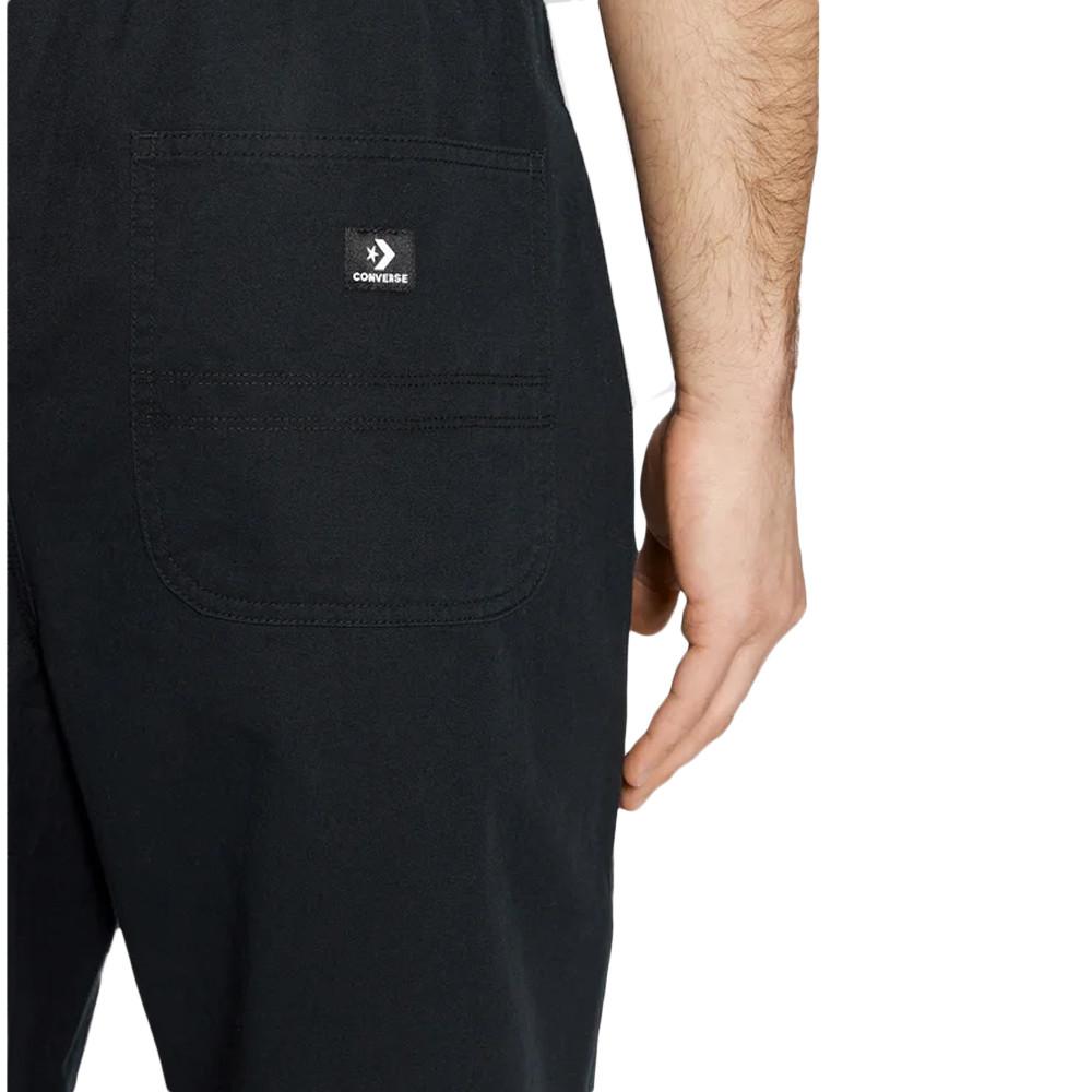 Pantalon Noir Homme Converse Jogger vue 3