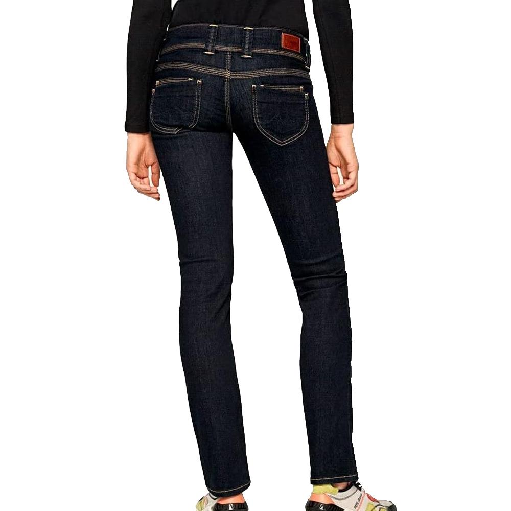 Jeans Bleu Femme Pepe jeans Venus vue 2