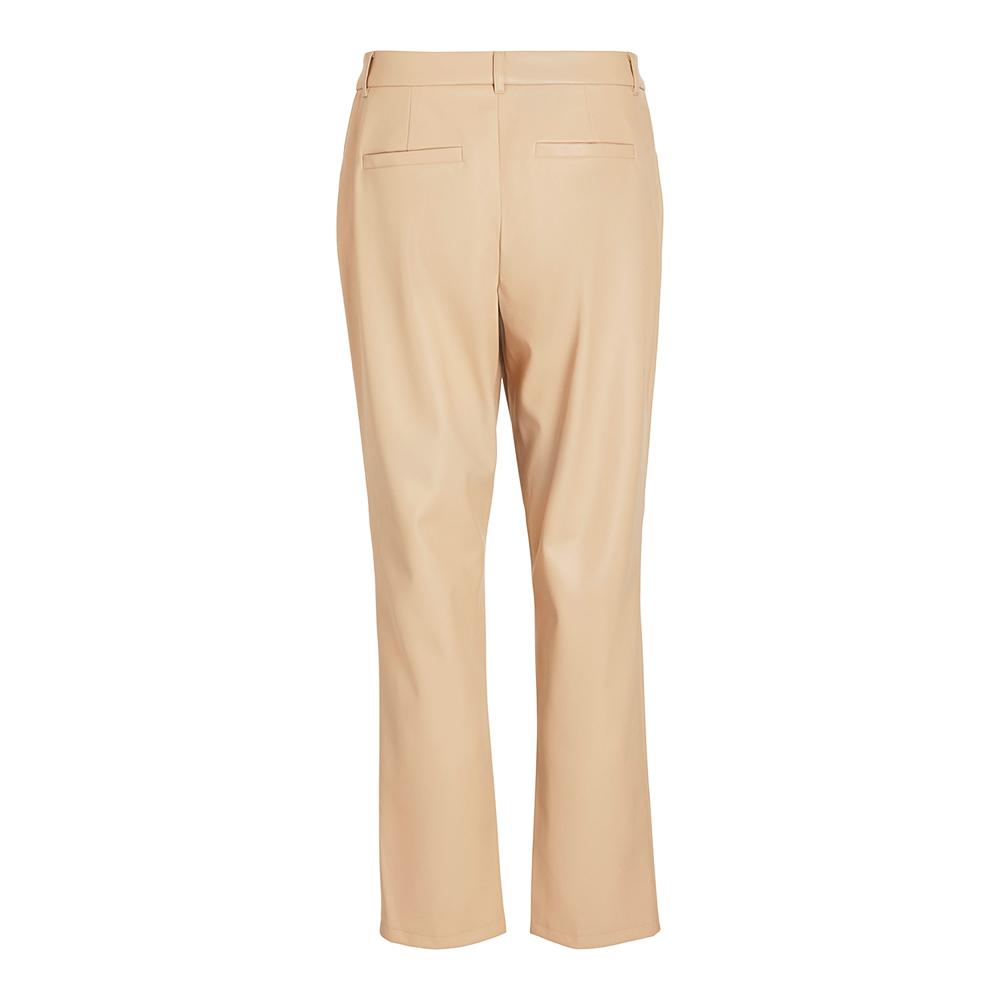 Pantalon Fluide Beige Femme Vila Agmar vue 2