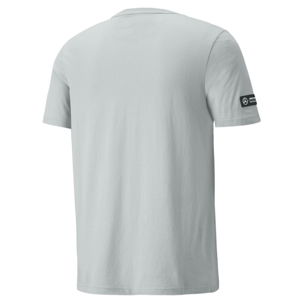 T-shirt Gris Homme Puma Mercedes Mapf1 vue 2