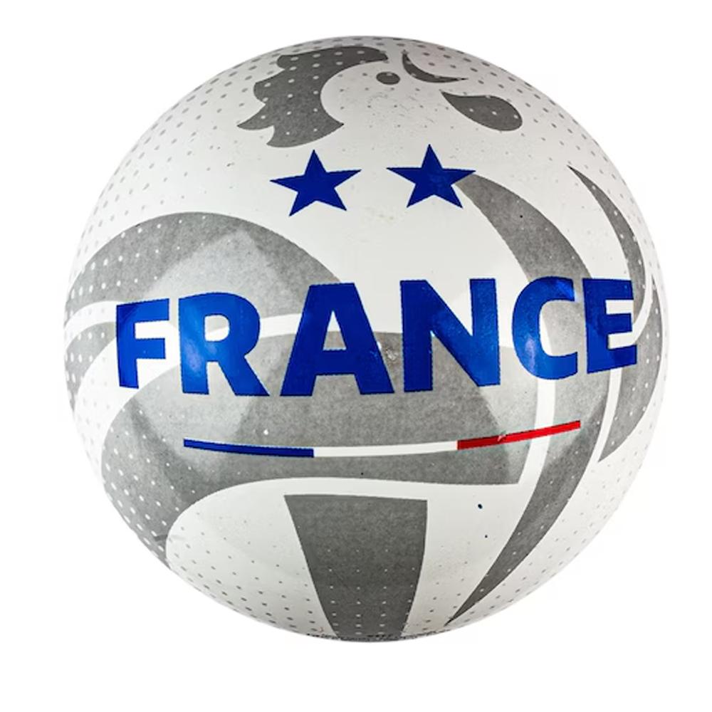 FFF Ballon de plage Blanc Enfant 266798 pas cher